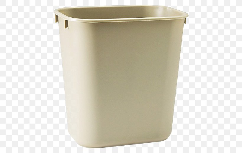 Florida Supply & Cleaning Products Rubbish Bins & Waste Paper Baskets Plastic Rubbermaid, PNG, 520x520px, Florida Supply Cleaning Products, Beige, Gallon, Lid, Office Download Free