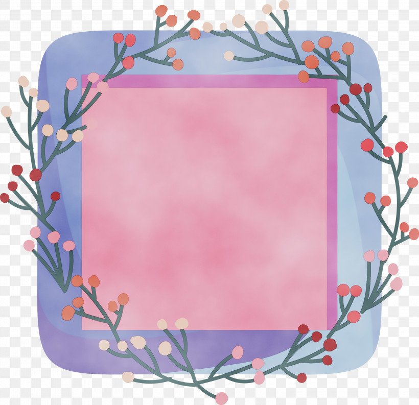 Picture Frame, PNG, 3000x2903px, Flower Photo Frame, Film Frame, Flower, Flower Frame, Paint Download Free