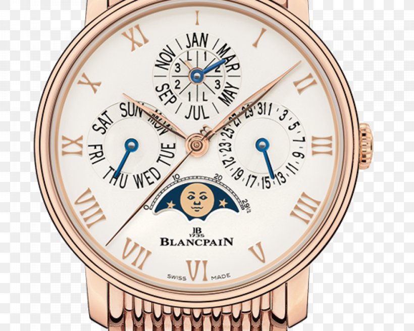 Villeret Blancpain Quantième Perpétuel Watch, PNG, 984x786px, Villeret, Automatic Watch, Blancpain, Brand, Breguet Download Free