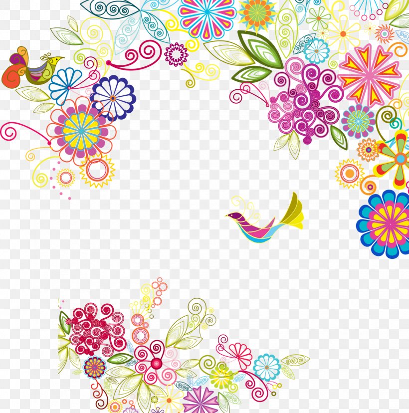 Flower Floral Design Clip Art, PNG, 1584x1600px, Flower, Area, Art, Butterfly, Creative Arts Download Free