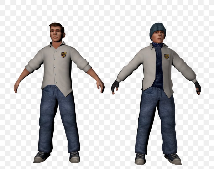 Bullying Grand Theft Auto: San Andreas Red Dead Redemption 2 PlayStation 2, PNG, 750x650px, Bully, Action Figure, Bullying, Character, Costume Download Free
