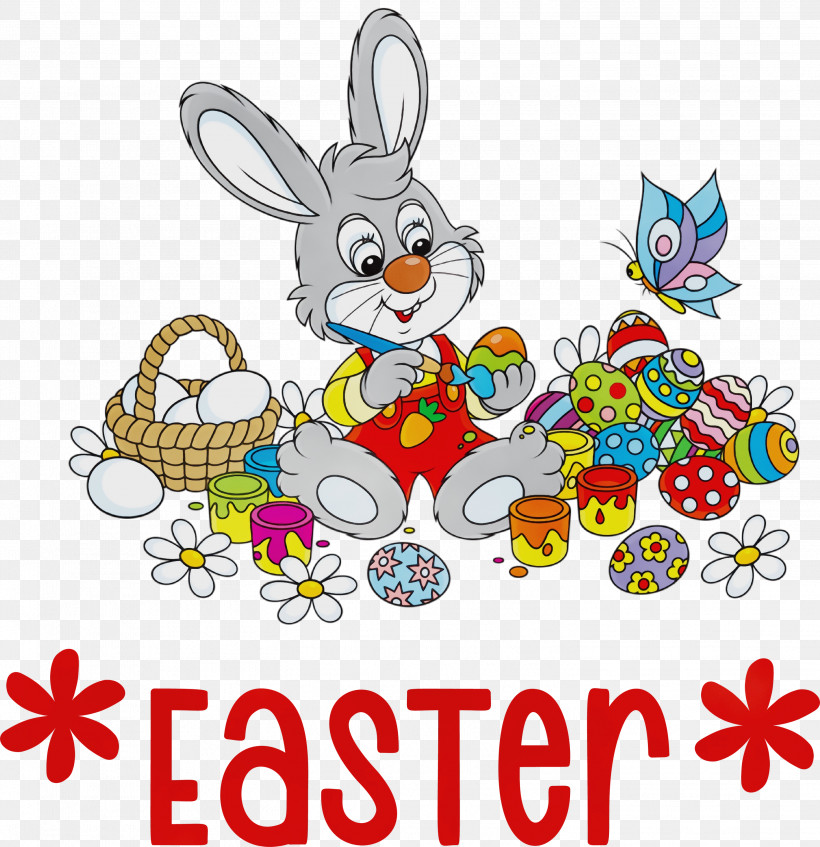 Easter Bunny, PNG, 2903x3000px, Easter Bunny, Coloring Book, Drawing, Easter Day, Easter Egg Download Free