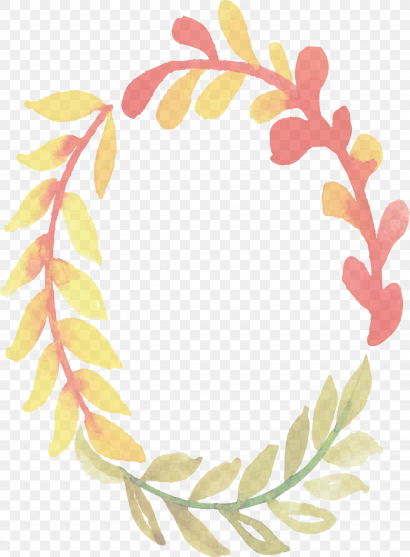 Floral Design, PNG, 2209x3000px, Watercolor Autumn, Colorful Leaf, Floral Design, Hair, Line Download Free