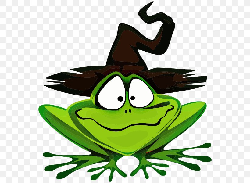 Frog Halloween Clip Art, PNG, 576x600px, Frog, Amphibian, Artwork, Beak, Cartoon Download Free