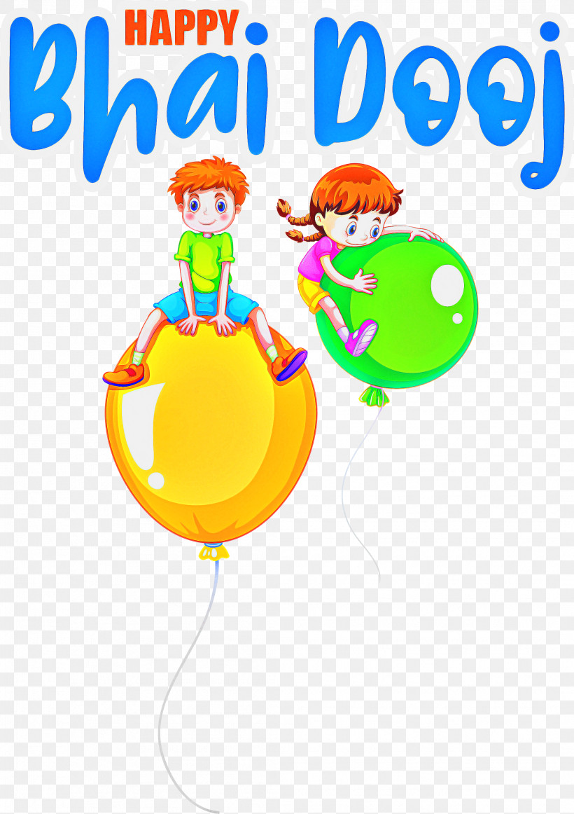 Bhai Dooj Bhai Beej Bhau Beej, PNG, 2116x3000px, Bhai Dooj, Balloon, Cartoon, Geometry, Happiness Download Free