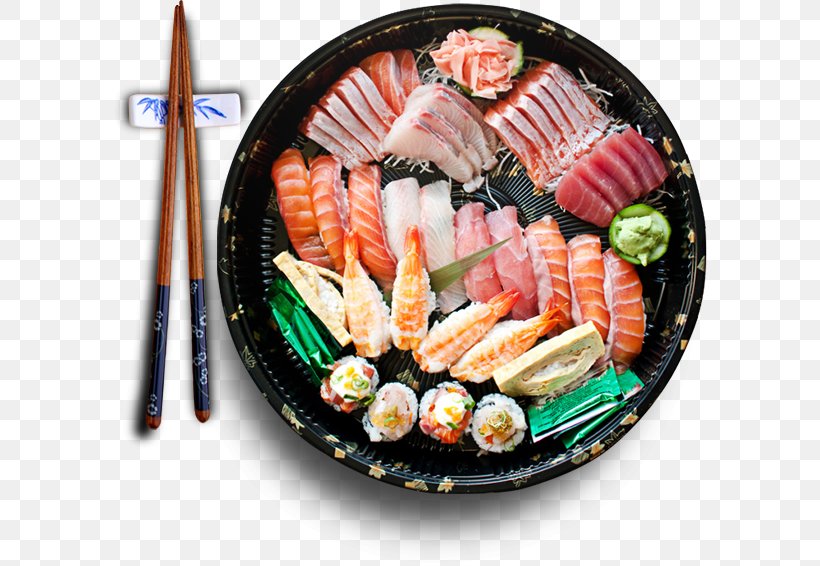 California Roll Sashimi Gimbap Sushi Japanese Cuisine, PNG, 595x566px, California Roll, Animal Source Foods, Asian Food, Chopsticks, Comfort Food Download Free