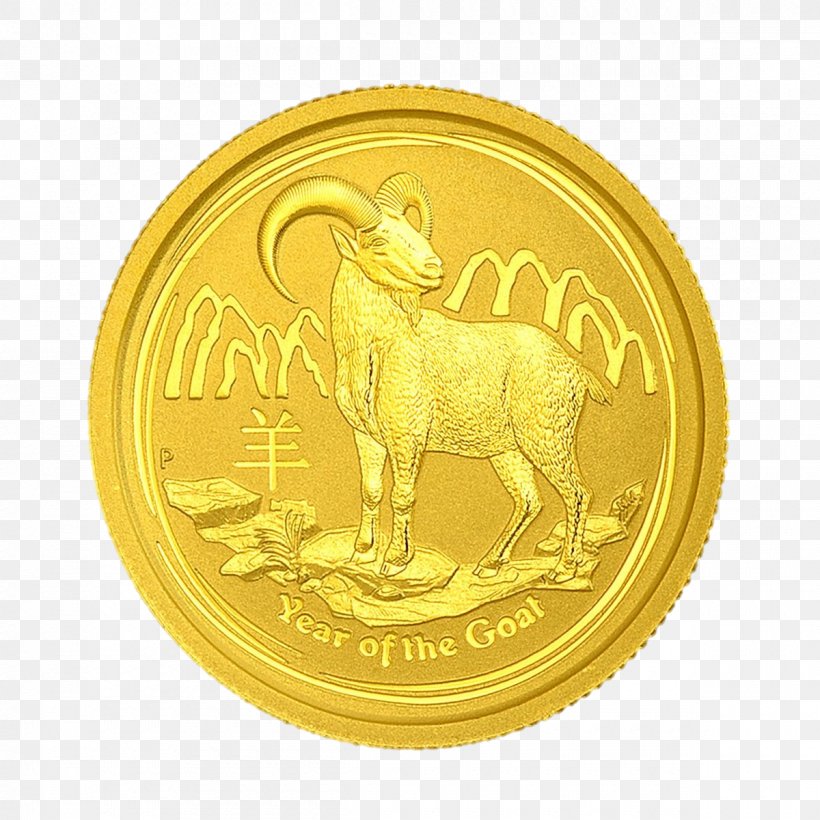 Gold Coin Gold Coin, PNG, 1200x1200px, Coin, Commemorative Coin, Currency, Goat, Gold Download Free