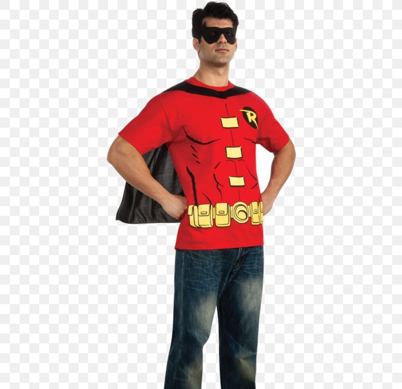 Robin T-shirt Halloween Costume, PNG, 500x793px, Robin, Buycostumescom, Cape, Clothing, Costume Download Free