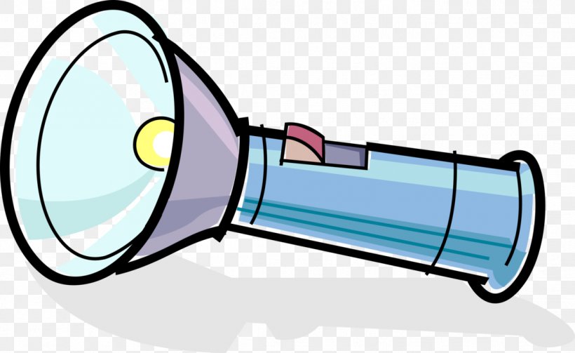 Clip Art Vector Graphics Flashlight Illustration, PNG, 1141x700px, Flashlight, Cartoon, Cylinder, Electric Light, Incandescent Light Bulb Download Free