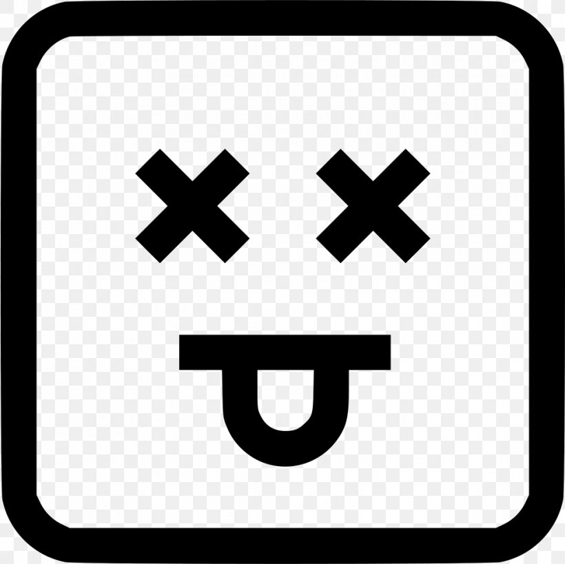 Emoticon Symbol, PNG, 981x980px, Emoticon, Area, Black And White, Brand, Emoji Download Free