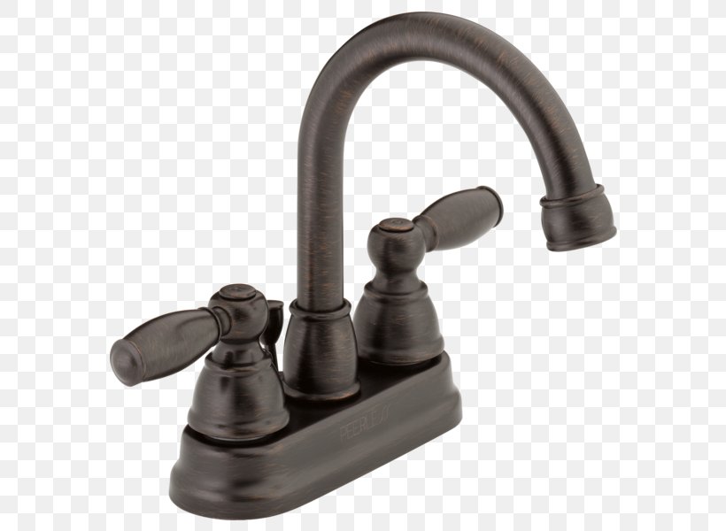 Faucet Handles & Controls Peerless P99674LF-OB Apex 2 Handle Bathroom Sink Faucet Peerless P99674LF-OB Apex 2 Handle Bathroom Sink Faucet Bronze, PNG, 600x600px, Faucet Handles Controls, Bathroom, Bathtub Accessory, Brass, Bronze Download Free