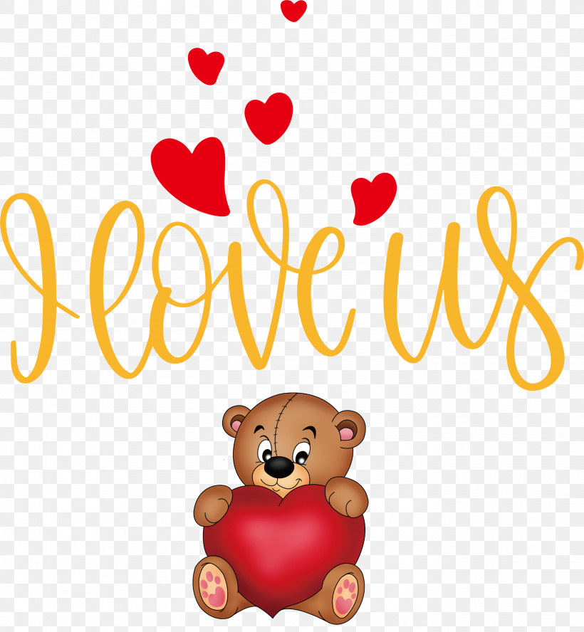 I Love Us Valentines Day Quotes Valentines Day Message, PNG, 2770x3000px, Bears, Cuteness, Doll, Giant Panda, Heart Download Free