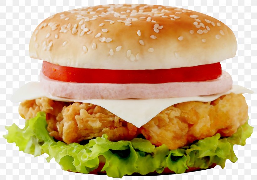 Junk Food Cartoon, PNG, 2960x2076px, Watercolor, American Food, Appetizer, Baked Goods, Blt Download Free