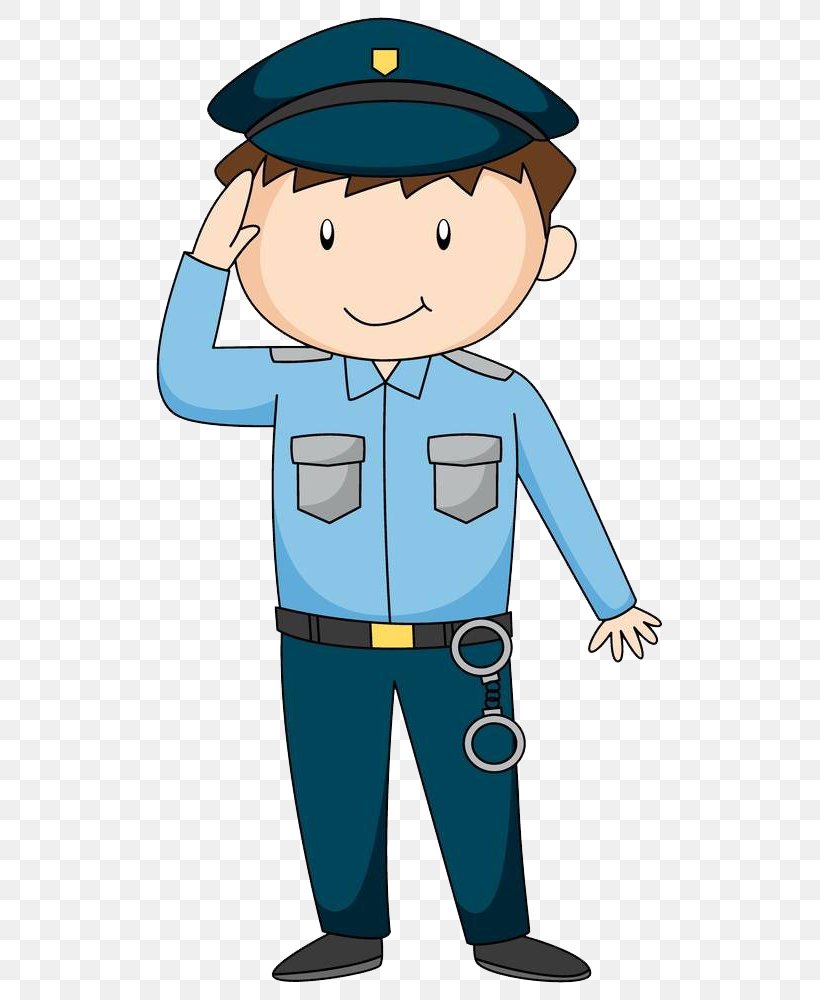 Police Officer Royalty-free Cartoon Illustration, PNG, 539x1000px, Police Officer, Art, Boy, Cartoon, Clothing Download Free
