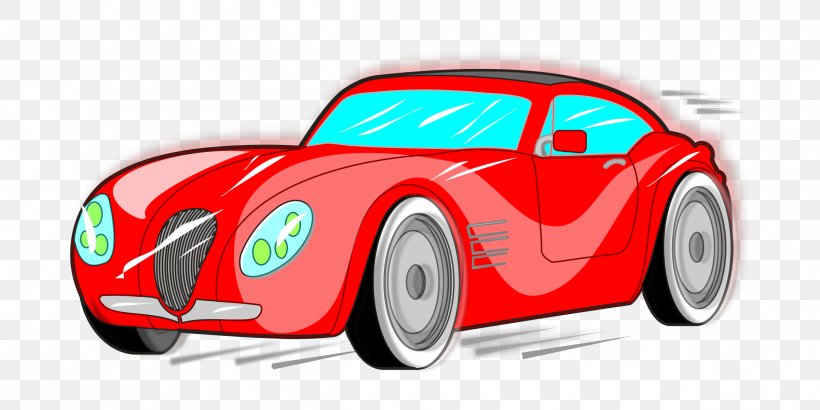 Sports Car Clip Art, PNG, 2400x1200px, Car, Animation, Automotive Design, Brand, Classic Car Download Free