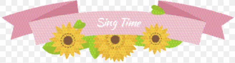 Pink Flower Cartoon, PNG, 1384x374px, Leaf, Flower, Meter, Pink M, Sunflower Download Free