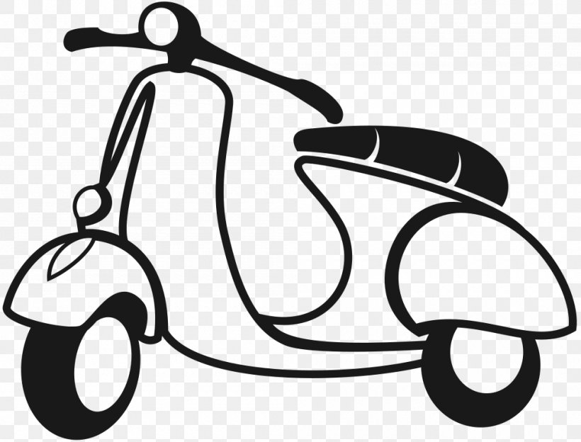 Scooter Motorcycle Transparency Drawing, PNG, 1000x762px, Scooter, Blackandwhite, Coloring Book, Drawing, Line Art Download Free