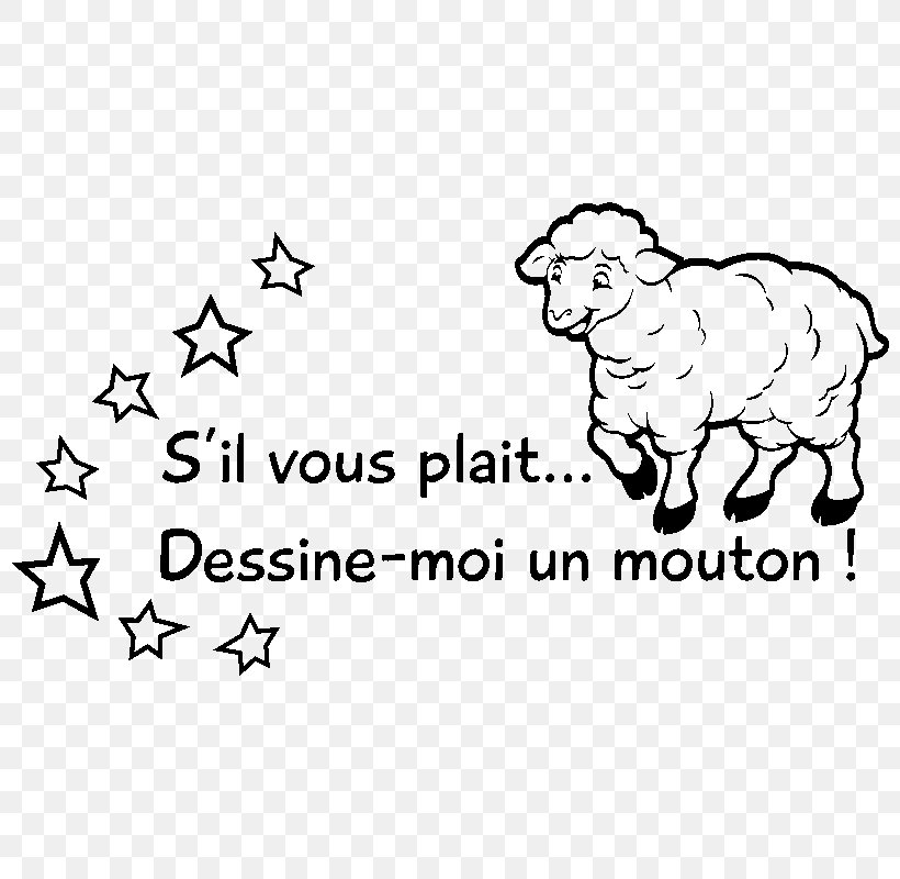 Sheep Sticker Drawing Quotation Clip Art, PNG, 800x800px, Sheep, Animal, Area, Art, Behavior Download Free