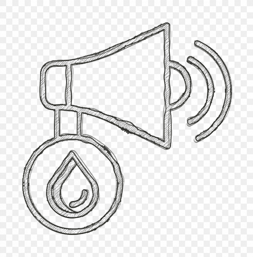 Speaker Icon Megaphone Icon Water Icon, PNG, 1172x1192px, Speaker Icon, Jewellery, Line, Line Art, M Download Free