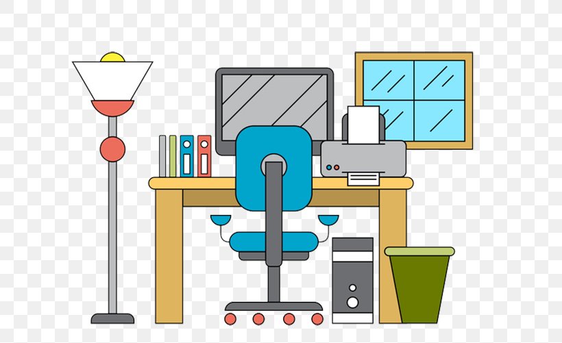 Illustration, PNG, 716x501px, Office, Art, Cartoon, Chair, Classroom Download Free