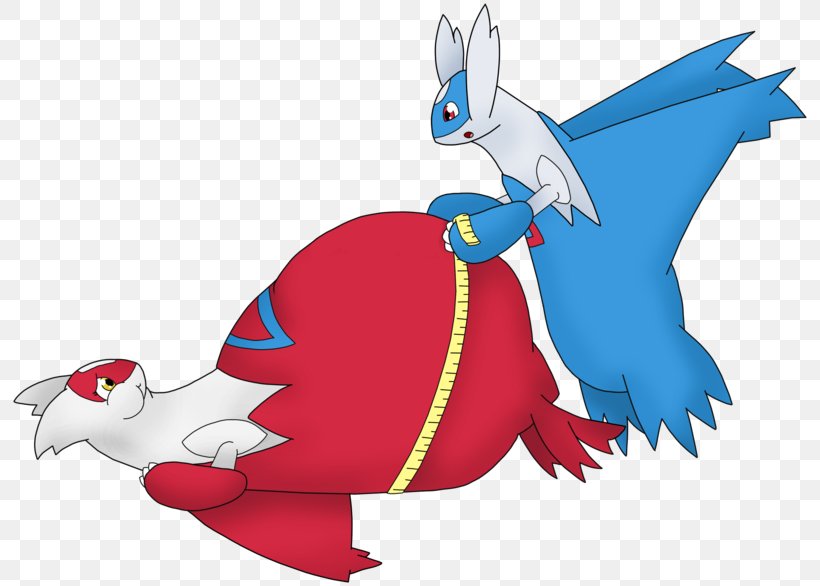 Latias Latios Pregnancy, PNG, 800x586px, Latias, Art, Beak, Bird, Cartoon Download Free