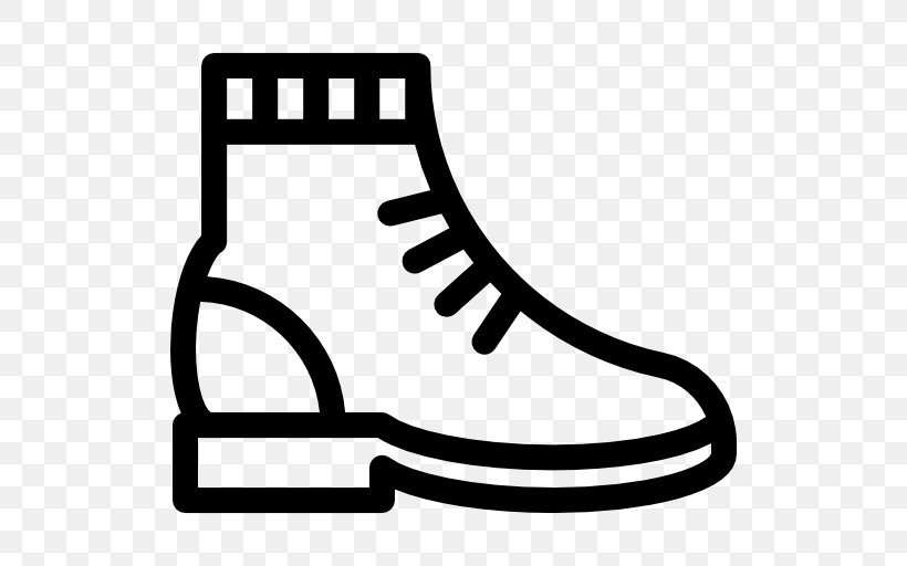 Shoe Boot Fashion Clip Art, PNG, 512x512px, Shoe, Area, Black, Black And White, Boot Download Free