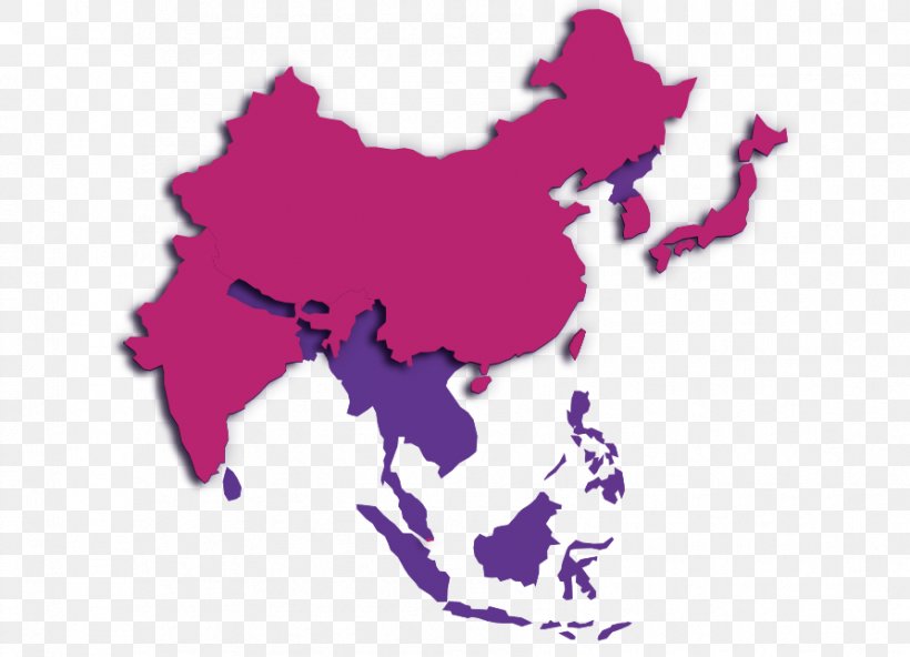 East Asia World Map Blank Map, PNG, 893x645px, East Asia, Asia, Blank Map, Country, Magenta Download Free