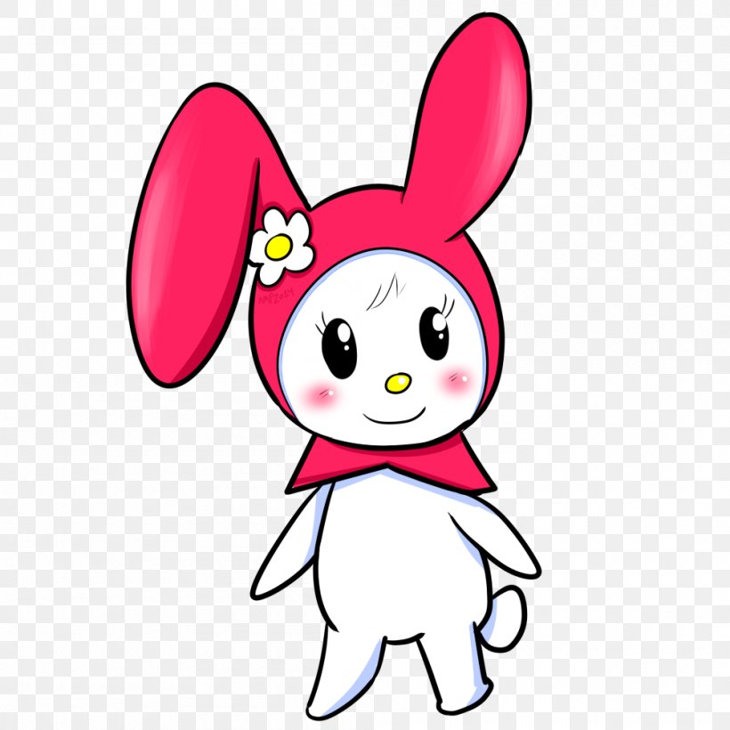Easter Bunny Cartoon Clip Art, PNG, 1000x1000px, Watercolor, Cartoon, Flower, Frame, Heart Download Free