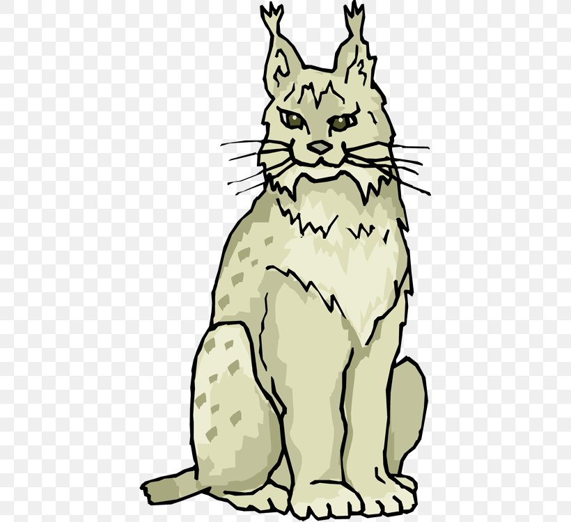 Eurasian Lynx Whiskers Bobcat Clip Art, PNG, 419x750px, Eurasian Lynx, Art, Artwork, Black And White, Bobcat Download Free