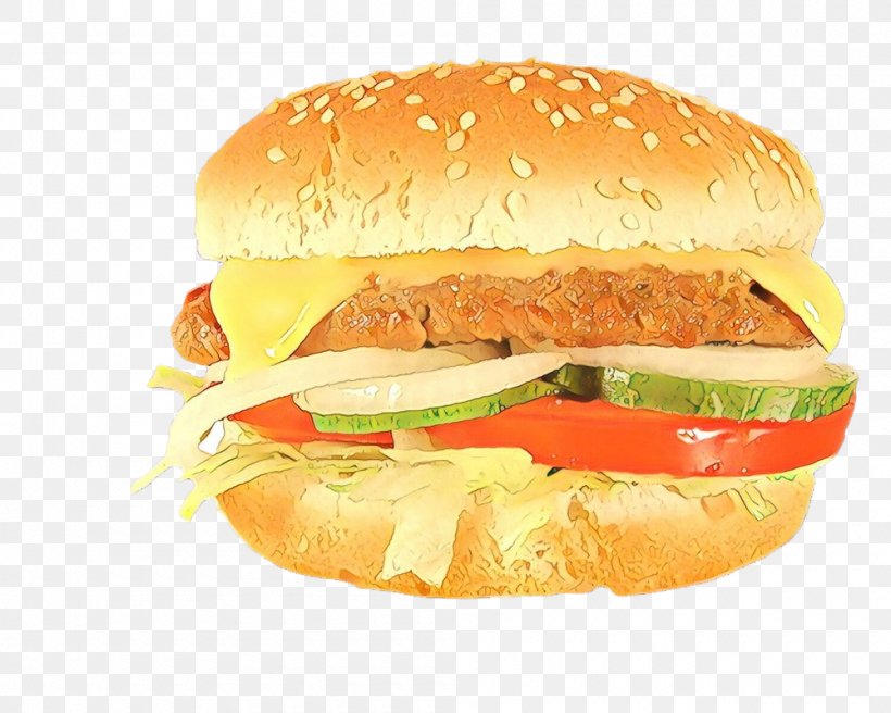 Hamburger, PNG, 1000x800px, Cartoon, Breakfast Sandwich, Cheeseburger, Cuisine, Dish Download Free