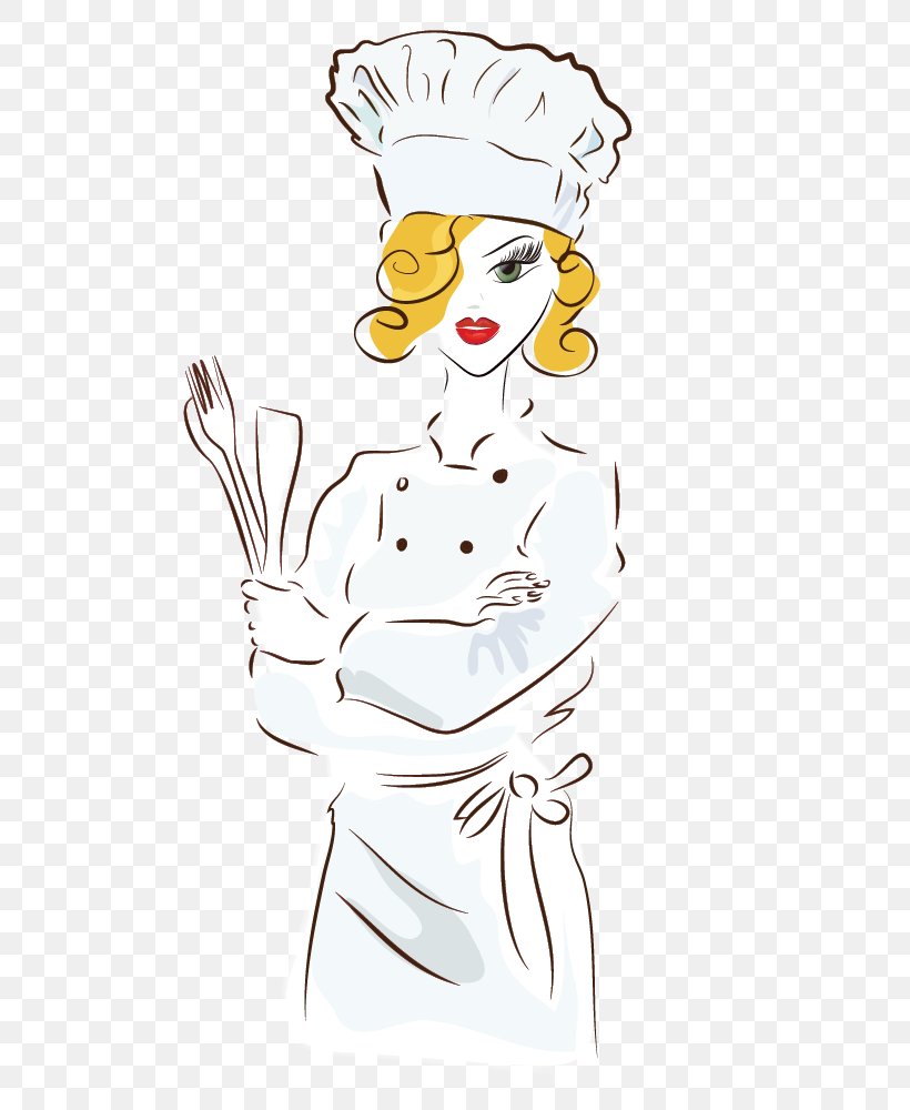Vector Graphics Illustration Cook Design Image, PNG, 800x1000px, Cook, Art, Cartoon, Chef, Coloring Book Download Free