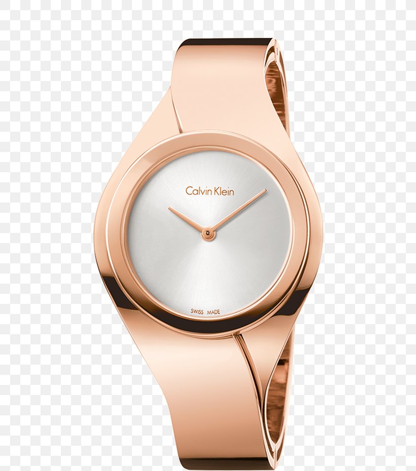 Calvin Klein Watch Gold Bangle Bracelet, PNG, 750x930px, Calvin Klein, Bangle, Bracelet, Brand, Brown Download Free