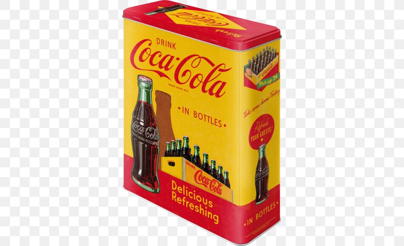 Coca-Cola Erythroxylum Coca Tin Box, PNG, 500x500px, Cocacola, Bottle, Box, Carbonated Soft Drinks, Coca Cola Download Free