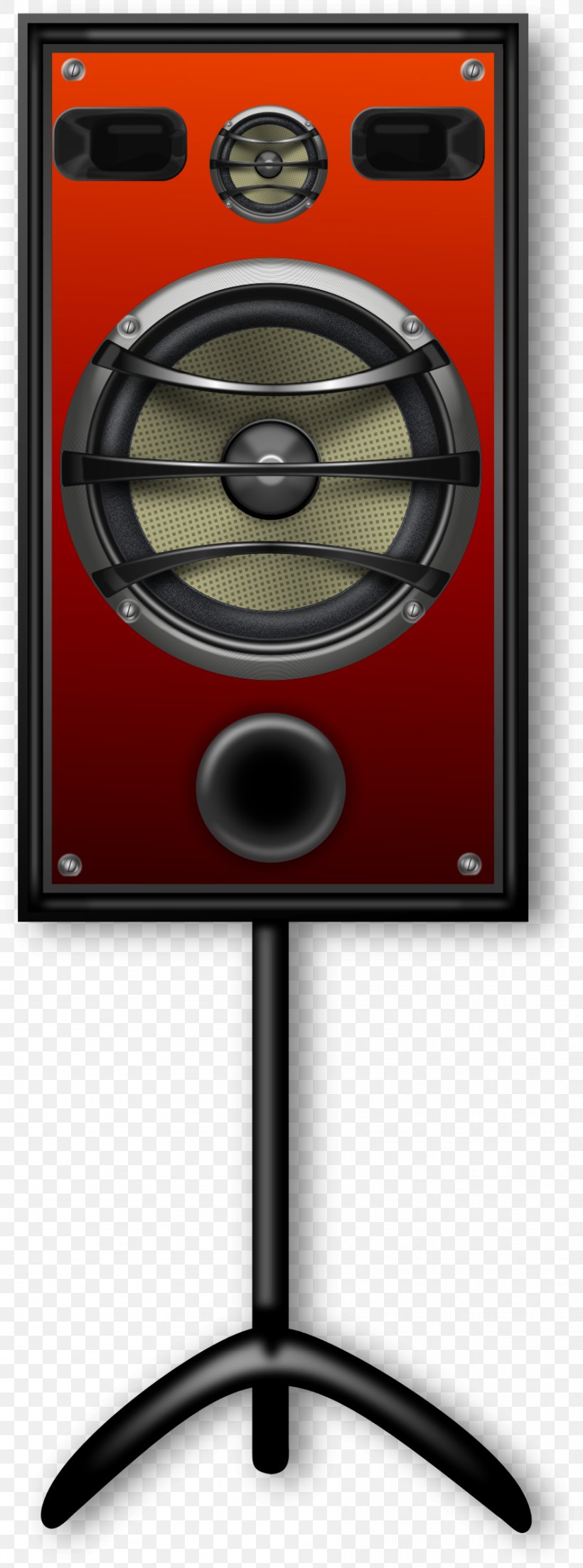 Loudspeaker Studio Monitor Clip Art, PNG, 884x2380px, Loudspeaker, Audio, Audio Equipment, Computer Monitors, Computer Speakers Download Free