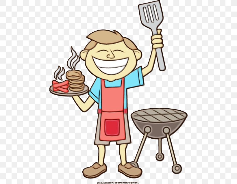 Borders Clip Art Barbecue Image Free Content, PNG, 480x637px, Barbecue, Borders Clip Art, Cartoon, Chef, Cook Download Free