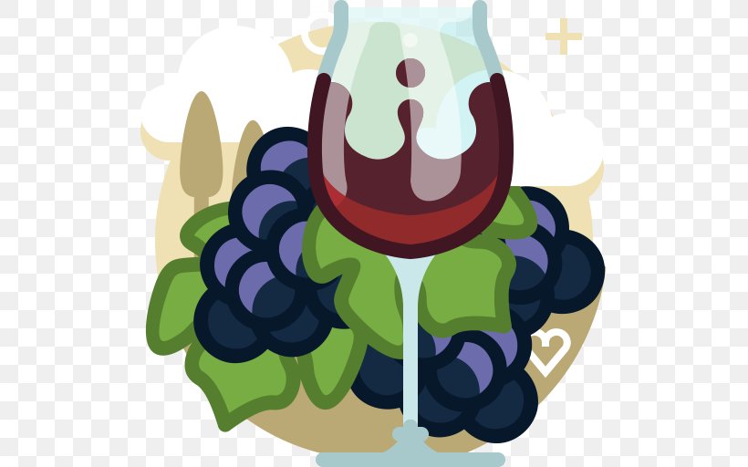Grape Vine Glass Clipart., PNG, 512x512px, Common Grape Vine, Art, Cartoon, Fictional Character, Flower Download Free