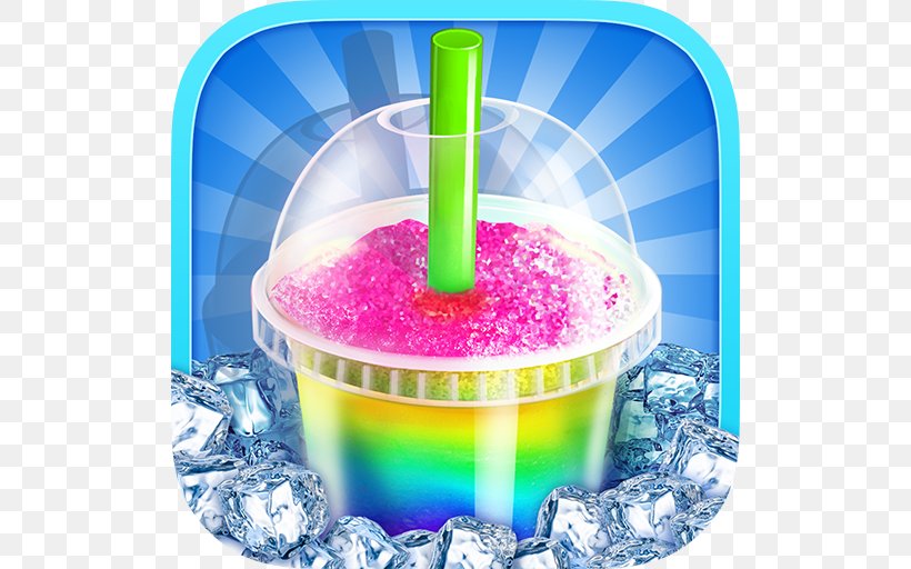 Icy Food Maker, PNG, 512x512px, Slush, Android, Cooking Ice Cream Cone Cupcake, Drink, Game Download Free
