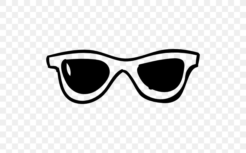 Aviator Sunglasses Eyewear, PNG, 512x512px, Sunglasses, Aviator Sunglasses, Black, Black And White, Brand Download Free