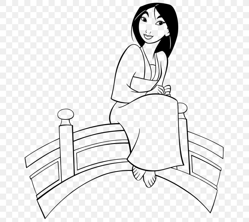 Fa Mulan Mushu Cinderella Pocahontas Coloring Book, PNG, 687x734px, Watercolor, Cartoon, Flower, Frame, Heart Download Free