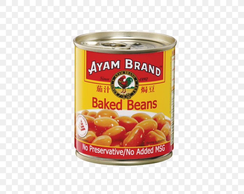Baked Beans Ayam Brand Convenience Food Canning, PNG, 650x650px, Baked Beans, Ayam Brand, Baking, Canning, Chicken As Food Download Free