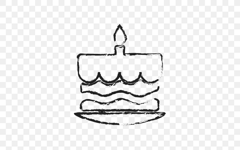 Birthday Cake Cupcake, PNG, 512x512px, Birthday Cake, Area, Auto Part, Birthday, Black Download Free
