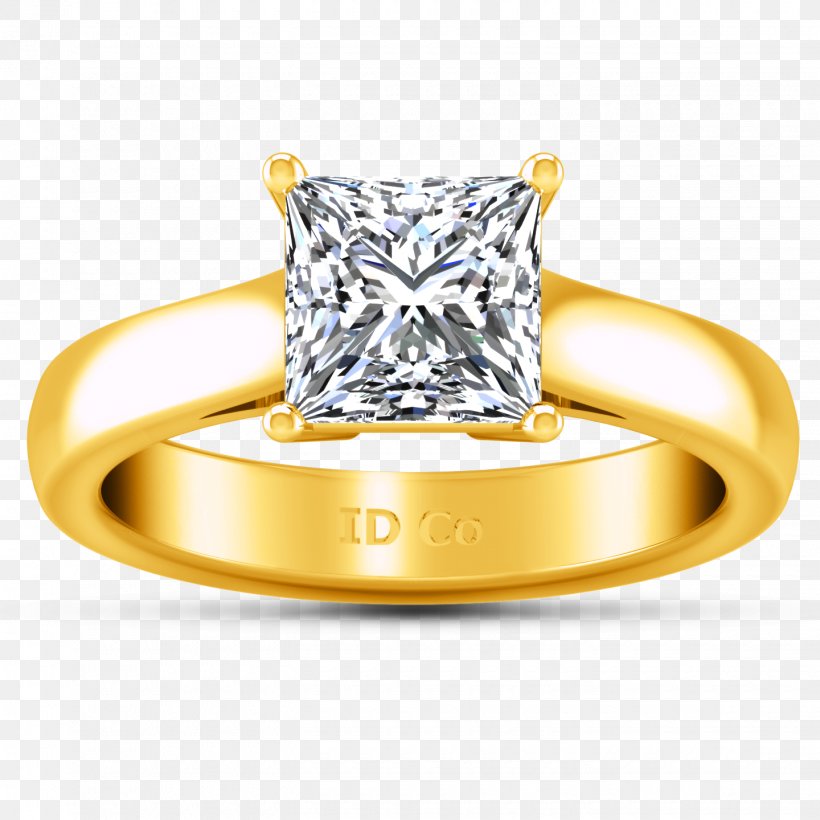 Diamond Wedding Ring Princess Cut Engagement Ring, PNG, 1440x1440px, Diamond, Body Jewelry, Carat, Colored Gold, Cut Download Free