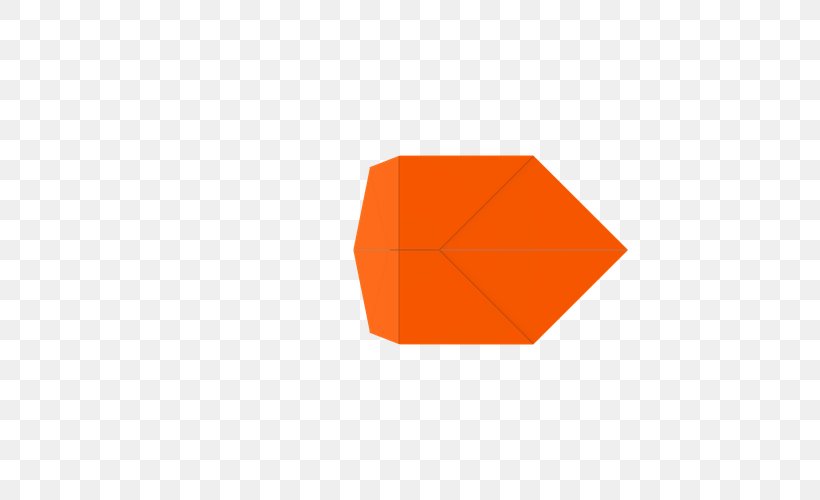 Rectangle Paper Origami Right Triangle, PNG, 500x500px, Paper, Bow Tie, Clothing, Foldit, Orange Download Free