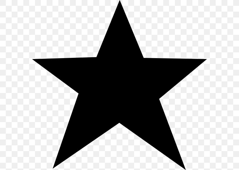 Red Star Five-pointed Star, PNG, 600x585px, Red Star, Black, Black And White, Communism, Fivepointed Star Download Free