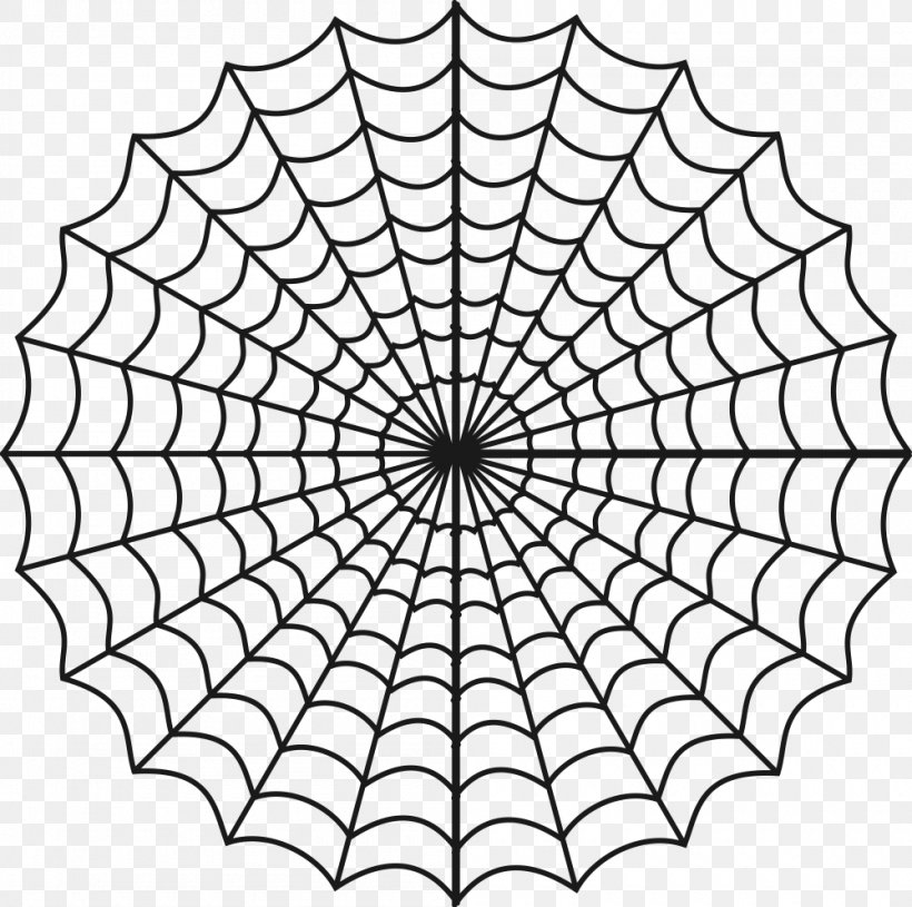 Spider-Man Spider Web Drawing, PNG, 1000x994px, Spider, Arachnid, Area, Black And White, Brown Recluse Spider Download Free