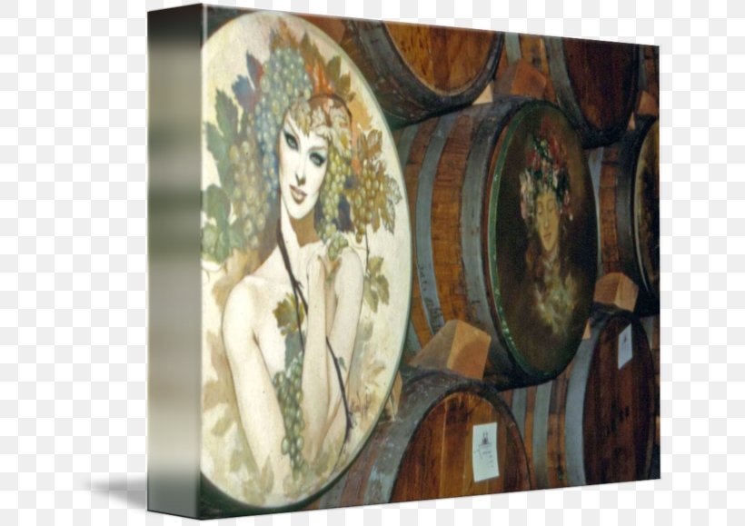 Wine Art Gallery Wrap Canvas Oak, PNG, 650x579px, Wine, Art, Barrel, Canvas, Female Download Free
