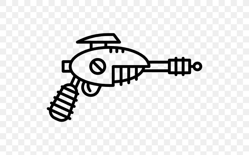Laser Gun, PNG, 512x512px, Raygun, Area, Black, Black And White, Cascading Style Sheets Download Free