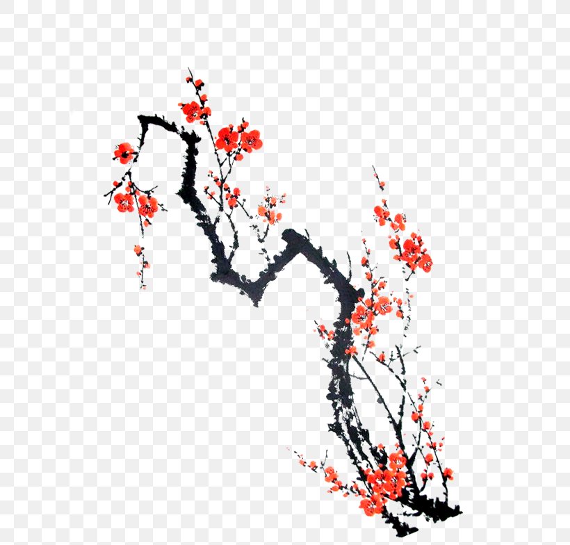 Plum Blossom, PNG, 621x784px, Plum Blossom, Art, Blossom, Branch, Calligraphy Download Free