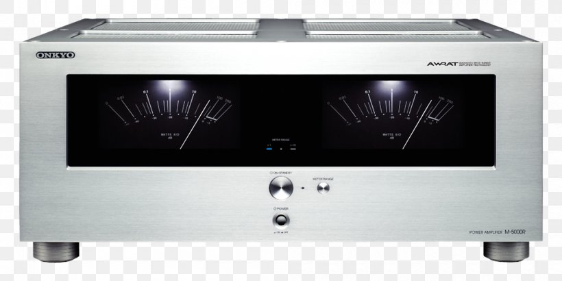 Audio Power Amplifier Onkyo High-end Audio High Fidelity, PNG, 1000x500px, Audio Power Amplifier, Accuphase, Amplifier, Audio, Audio Equipment Download Free