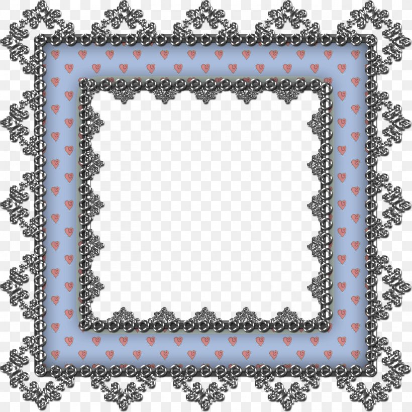 Picture Frames Paper Sticker Silver Monogram, PNG, 1510x1510px, Picture Frames, Adhesive, Area, Blue, Border Download Free